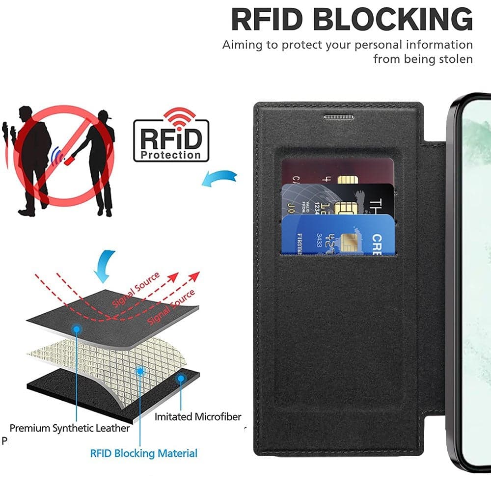 Techsuit SmartMag - θήκη για Samsung Galaxy S22 Ultra 5G - Μαύρο 4