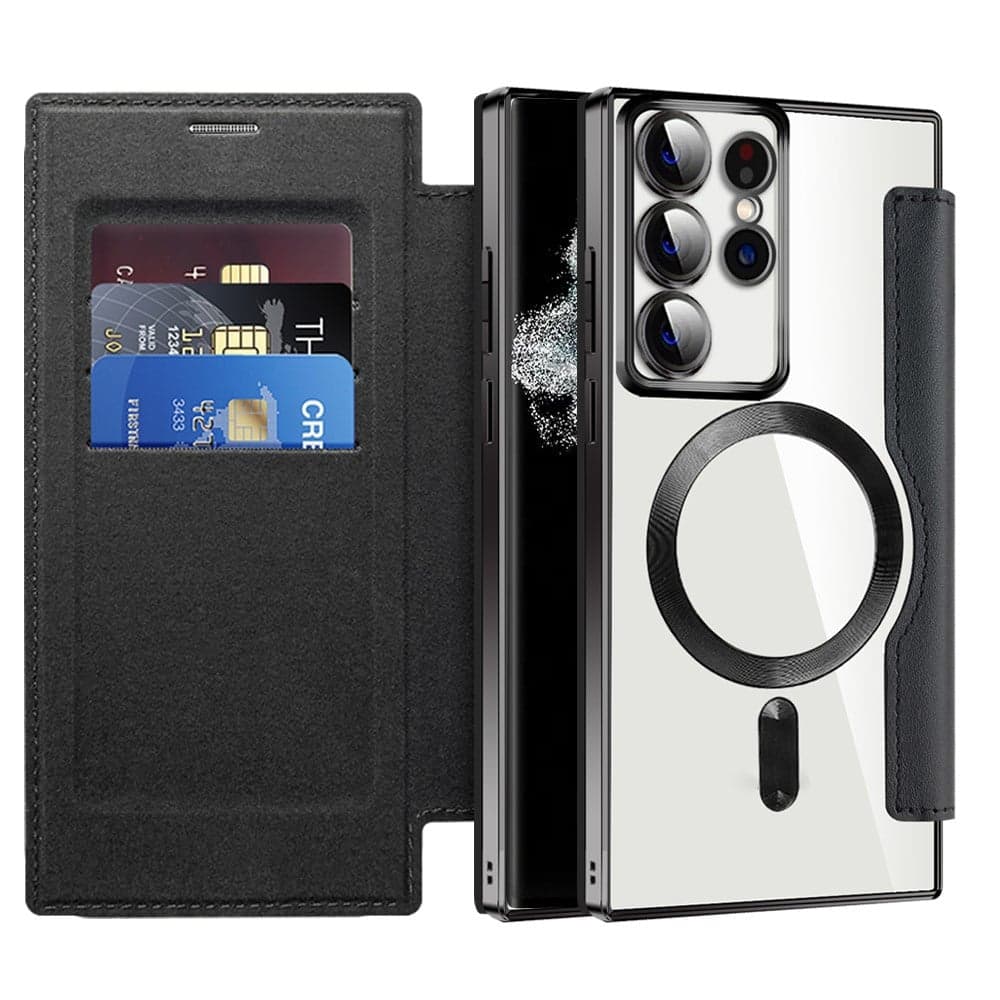 Techsuit SmartMag - θήκη για Samsung Galaxy S22 Ultra 5G - Μαύρο