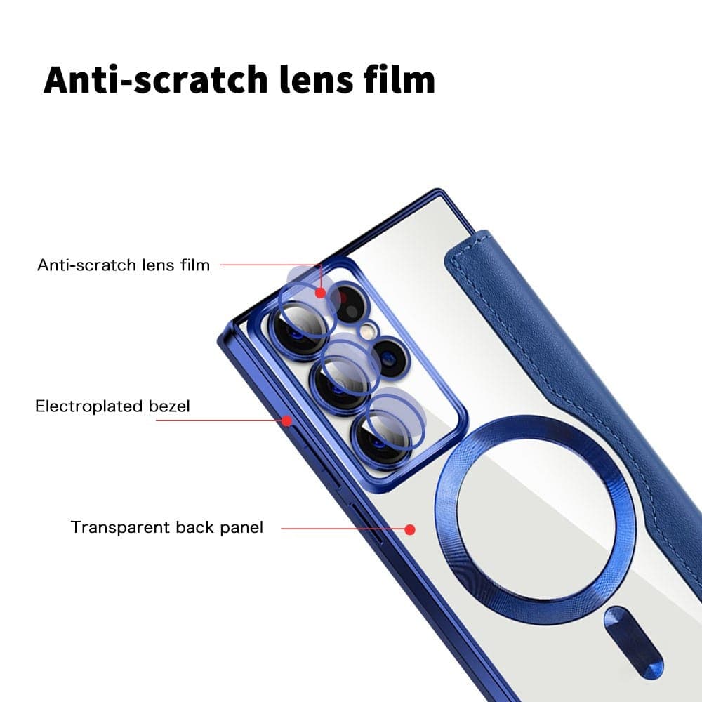 Techsuit SmartMag - θήκη για Samsung Galaxy S22 Ultra 5G - Μπλε 3