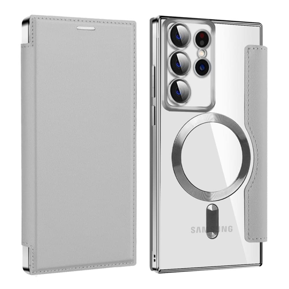 Techsuit SmartMag - θήκη για Samsung Galaxy S22 Ultra 5G - Γκρι 2