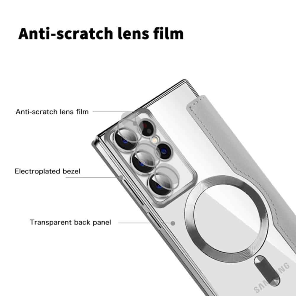 Techsuit SmartMag - θήκη για Samsung Galaxy S22 Ultra 5G - Γκρι 3
