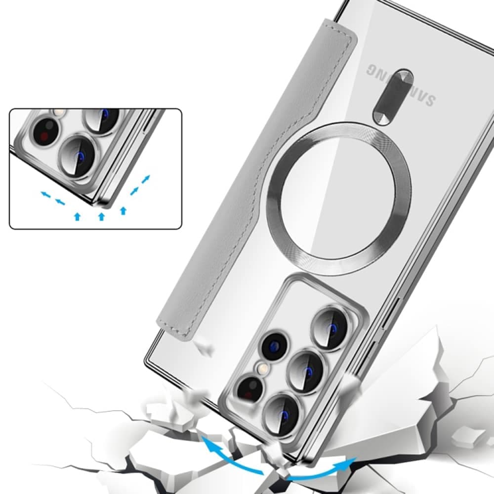 Techsuit SmartMag - θήκη για Samsung Galaxy S22 Ultra 5G - Γκρι 4
