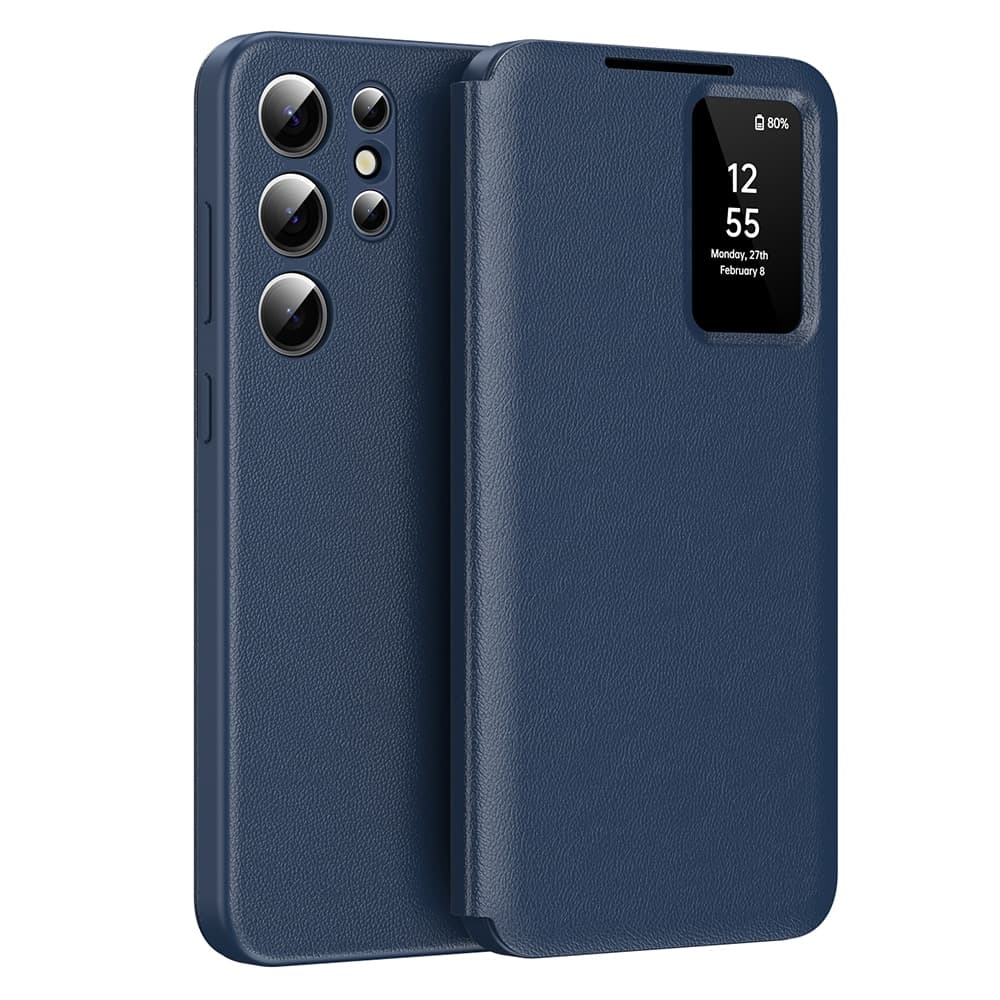 Techsuit SmartView Series - θήκη για Samsung Galaxy S22 Ultra 5G - Μπλε