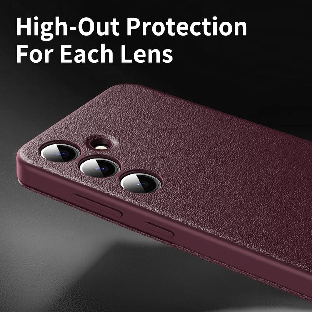 Techsuit SmartView Series - θήκη για Samsung Galaxy A56 - Κόκκινο 5