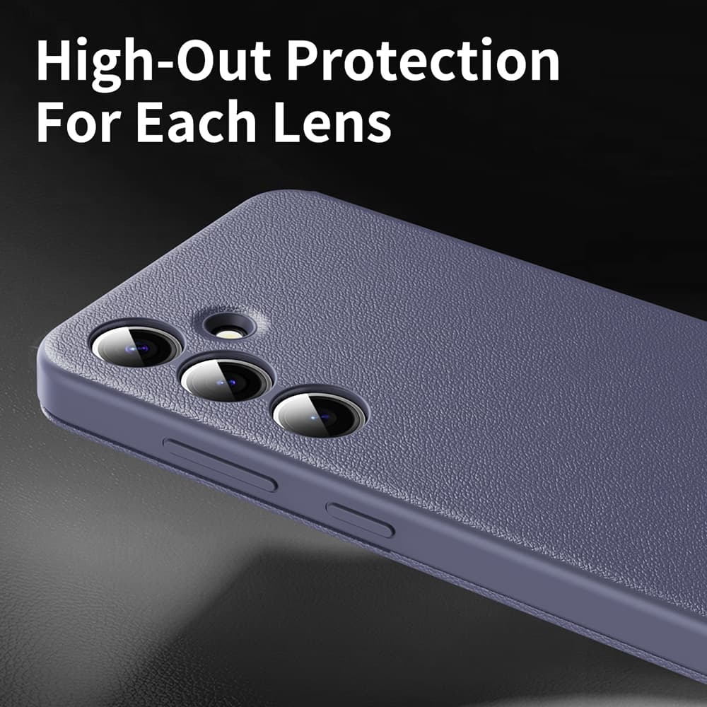 Techsuit SmartView Series - θήκη για Samsung Galaxy S24 FE - Μωβ 3