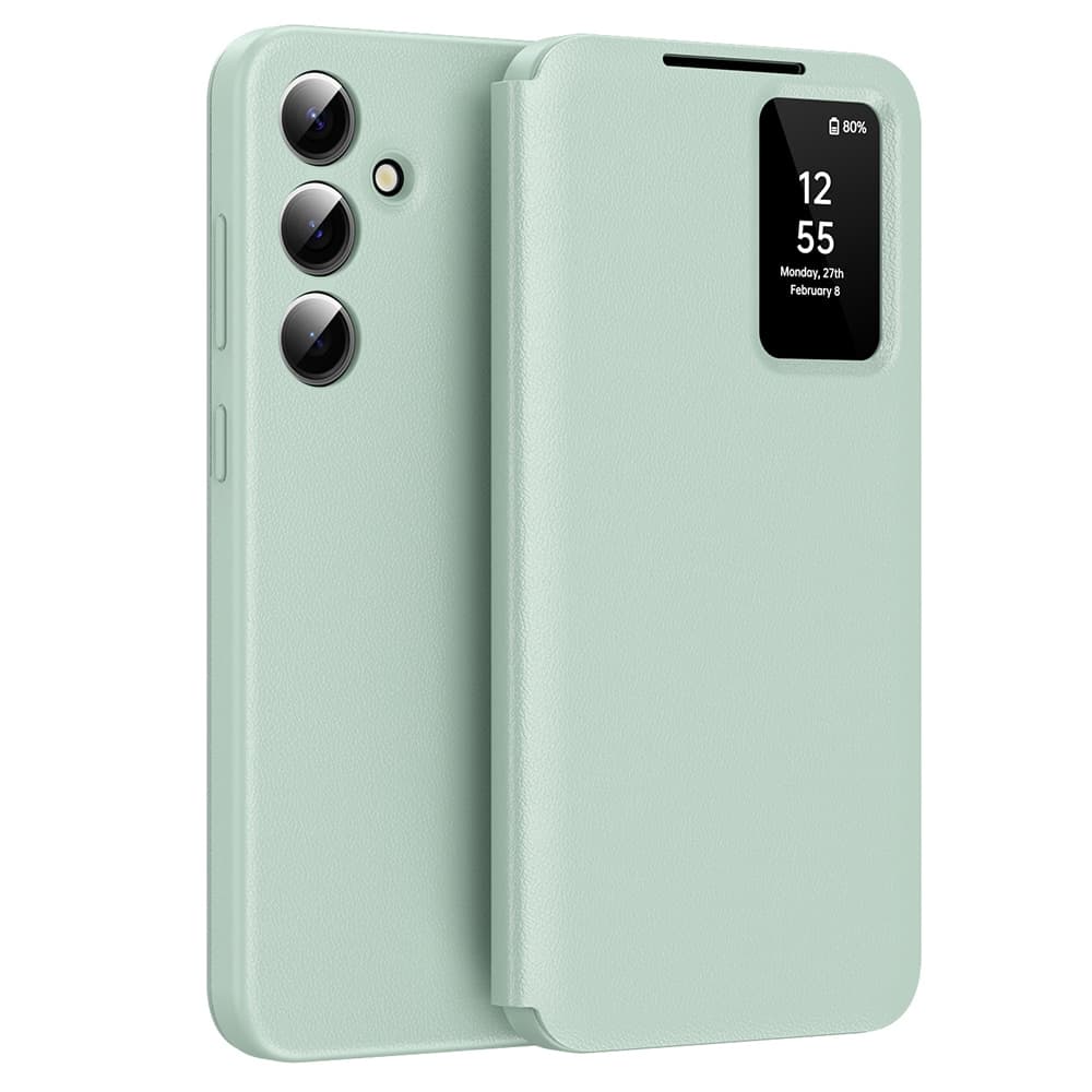 Techsuit SmartView Series - θήκη για Samsung Galaxy S24 FE - Πράσινο
