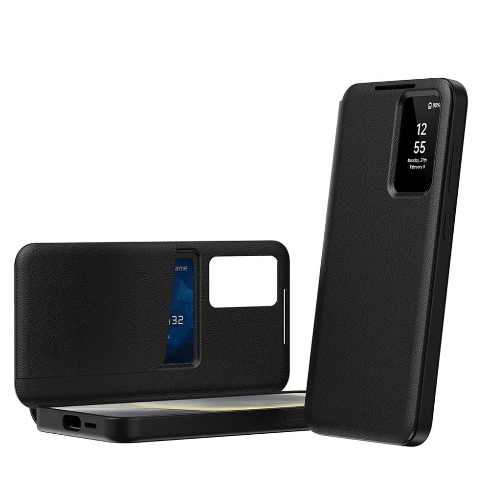 Techsuit SmartView Series - θήκη για Samsung Galaxy S23 FE - Μαύρο 2