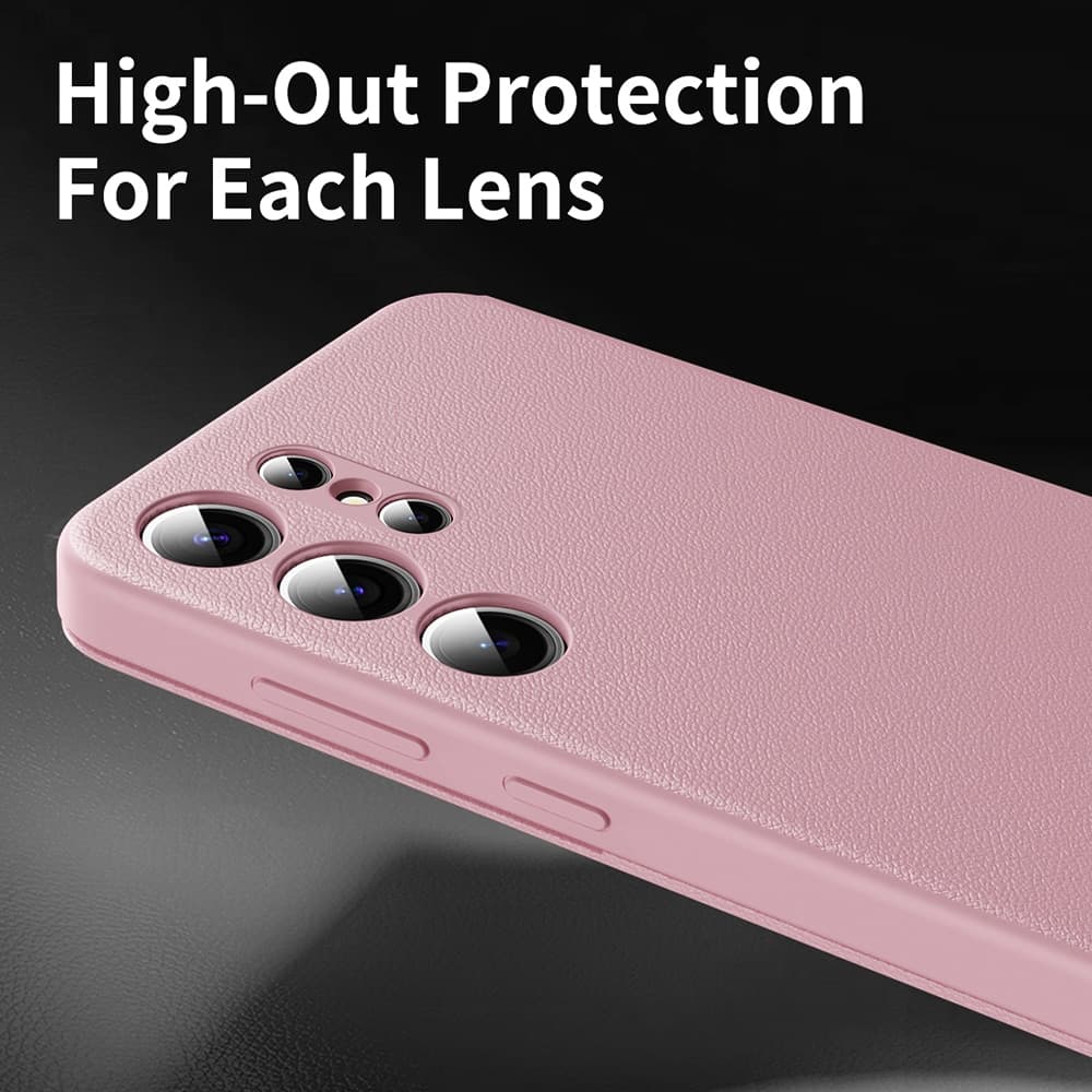 Techsuit SmartView Series - θήκη για Samsung Galaxy S23 Ultra - Ροζ 4