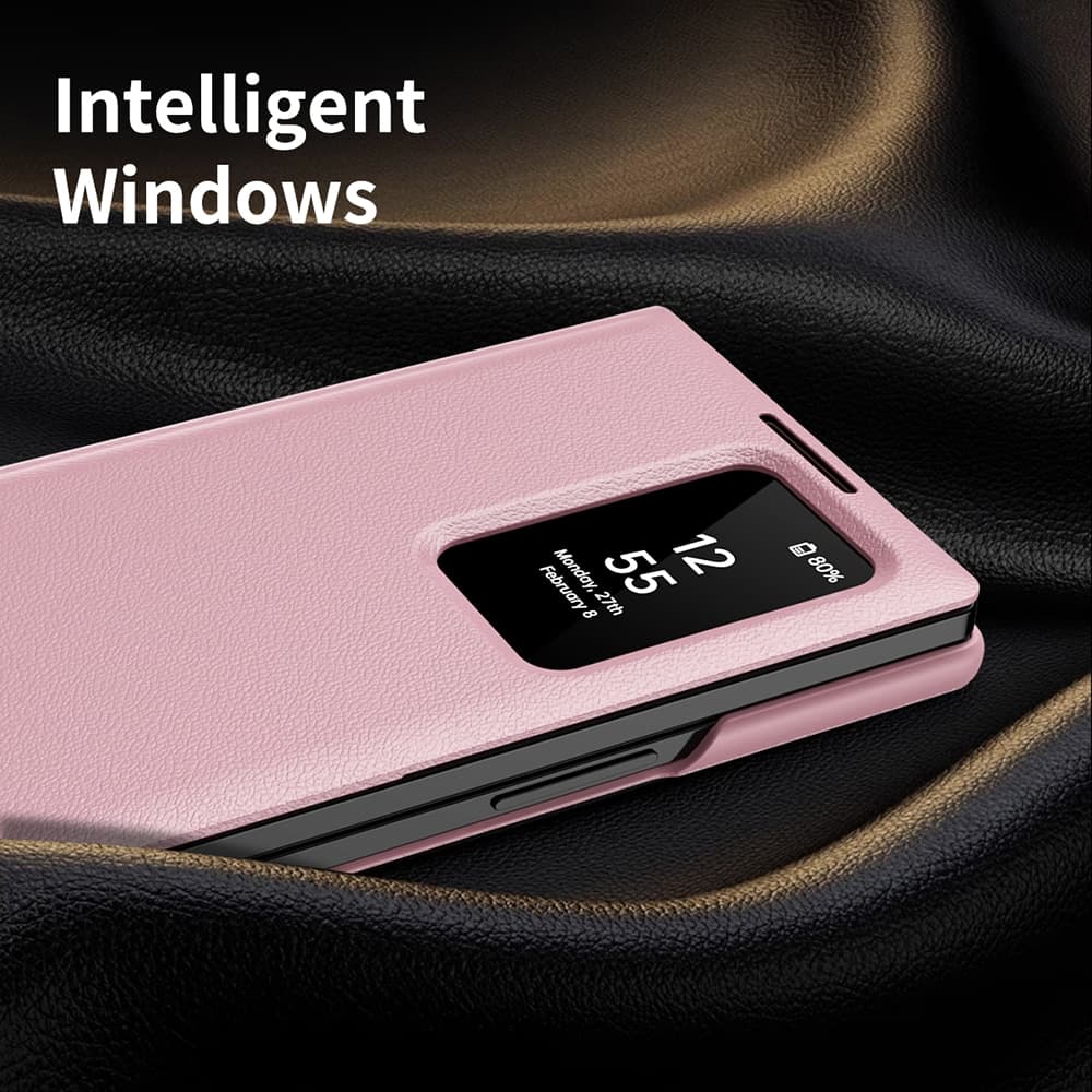 Techsuit SmartView Series - θήκη για Samsung Galaxy Z Fold3 5G - Ροζ 3