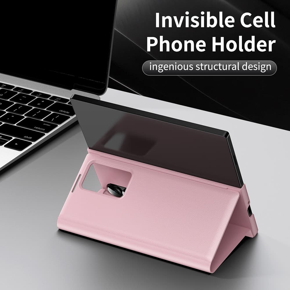 Techsuit SmartView Series - θήκη για Samsung Galaxy Z Fold3 5G - Ροζ 5