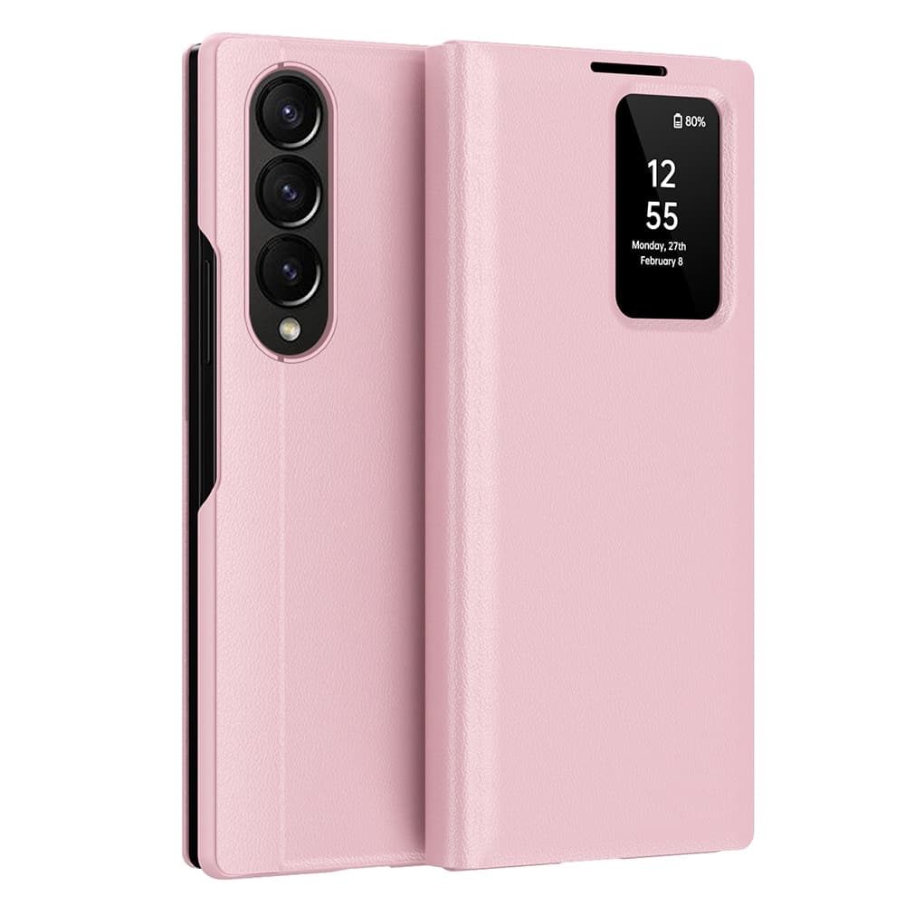 Techsuit SmartView Series - θήκη για Samsung Galaxy Z Fold3 5G - Ροζ