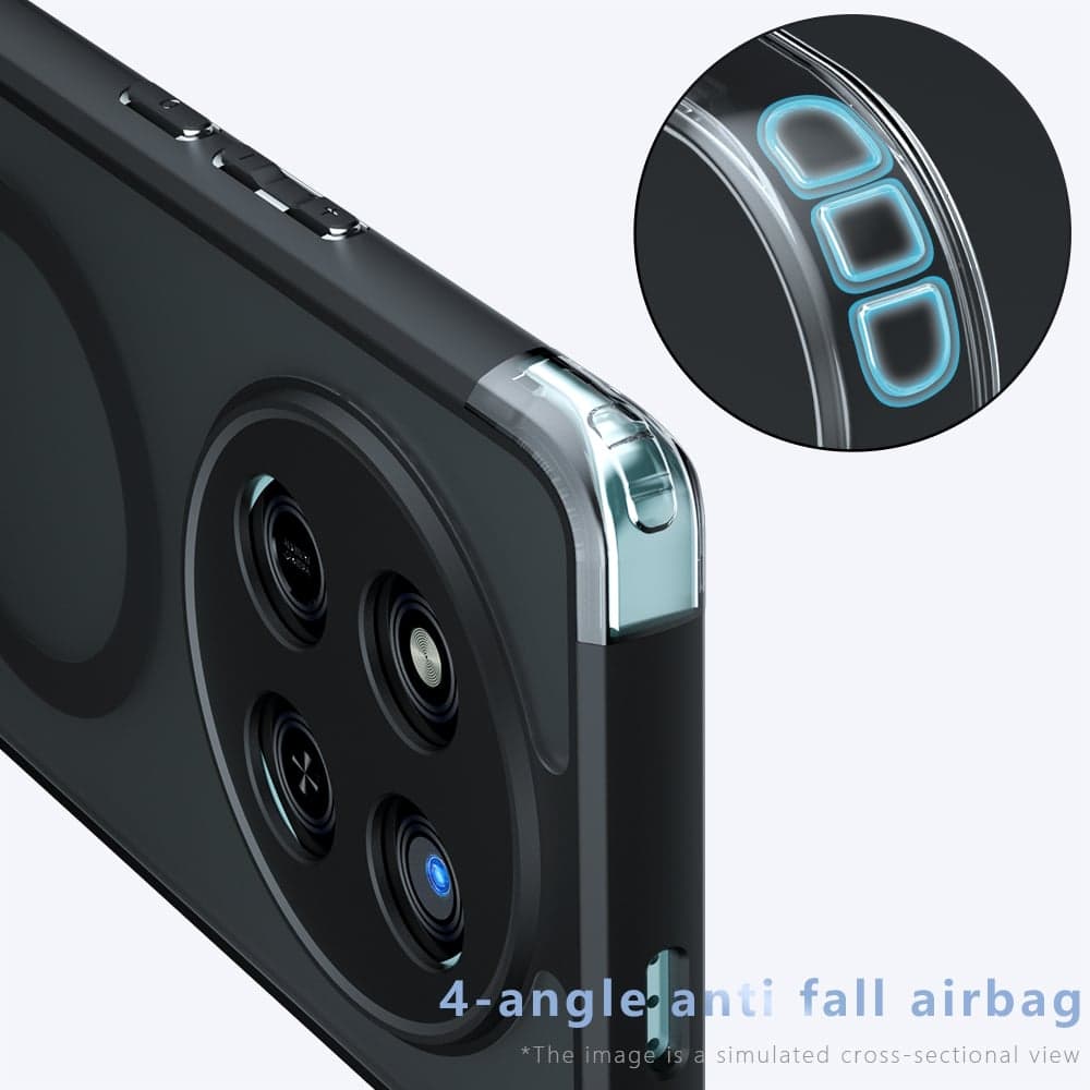 Techsuit PureFrost - θήκη για Honor Magic7 Lite / X9c - Μαύρο 6