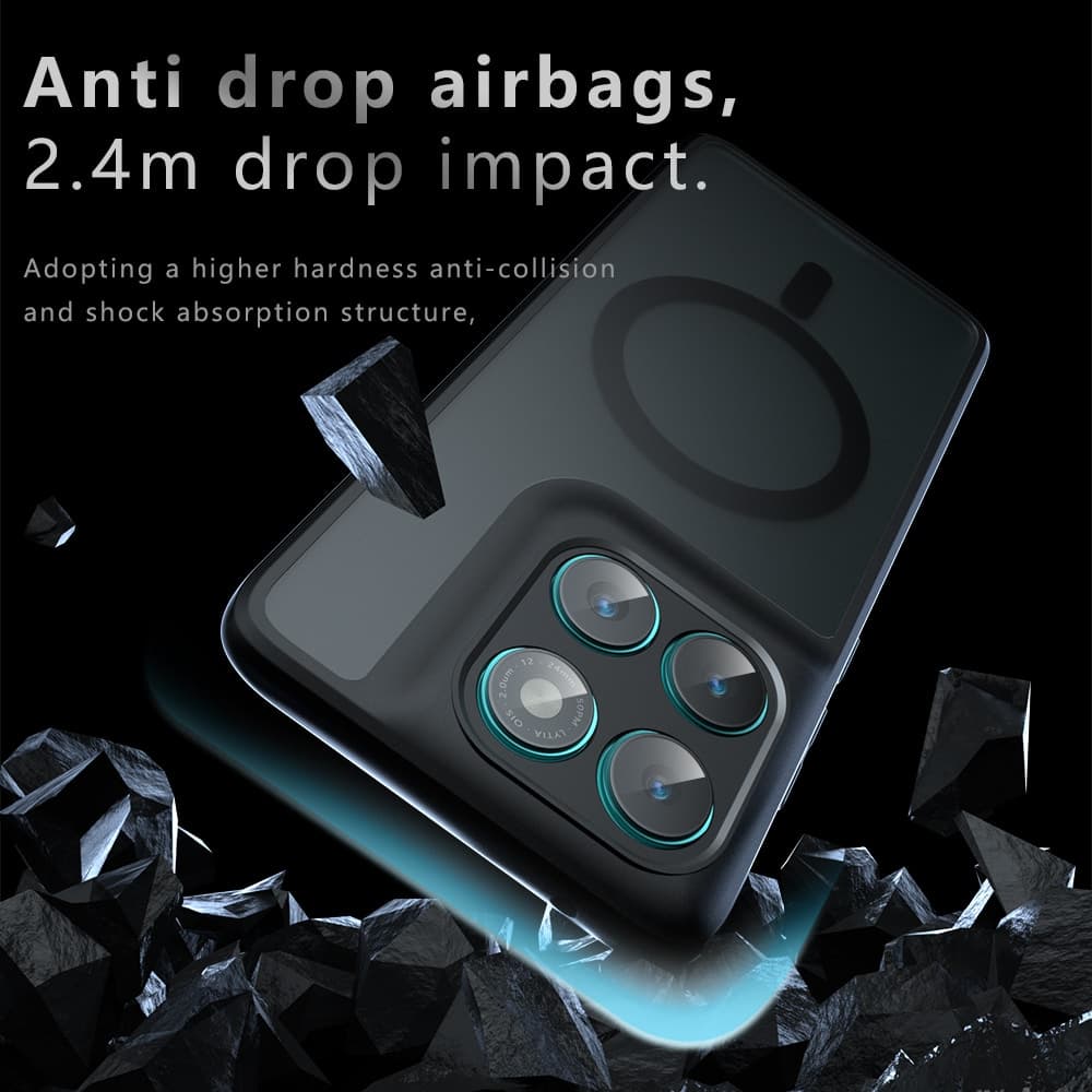 Techsuit PureFrost - θήκη για Motorola Edge 60 / Fusion - Μαύρο 6