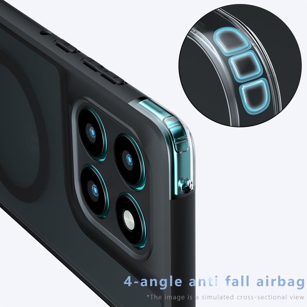 Techsuit PureFrost - θήκη για Motorola Edge 60 Pro - Μαύρο 3