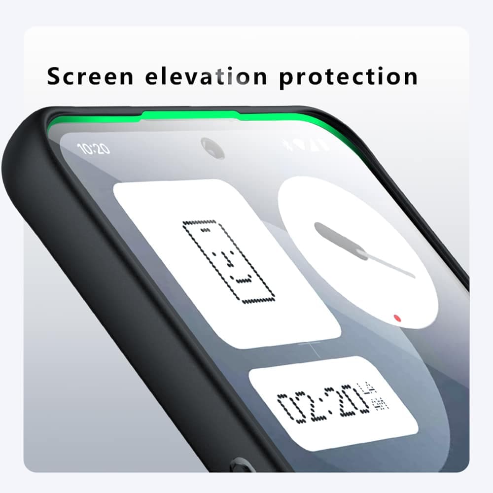 Techsuit PureFrost - θήκη για Nothing Phone (3a) - Μαύρο 5