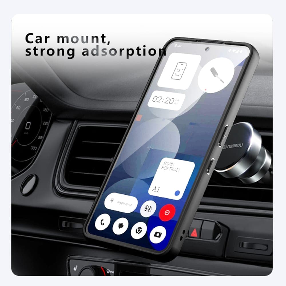 Techsuit PureFrost - θήκη για Nothing Phone (3a) Pro - Μαύρο 4