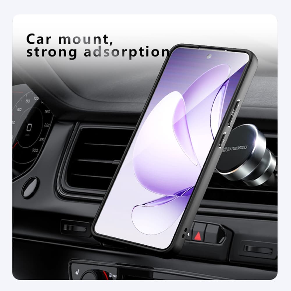 Techsuit PureFrost MagSafe - θήκη για Oppo A5 Pro 4G - Μαύρο 2