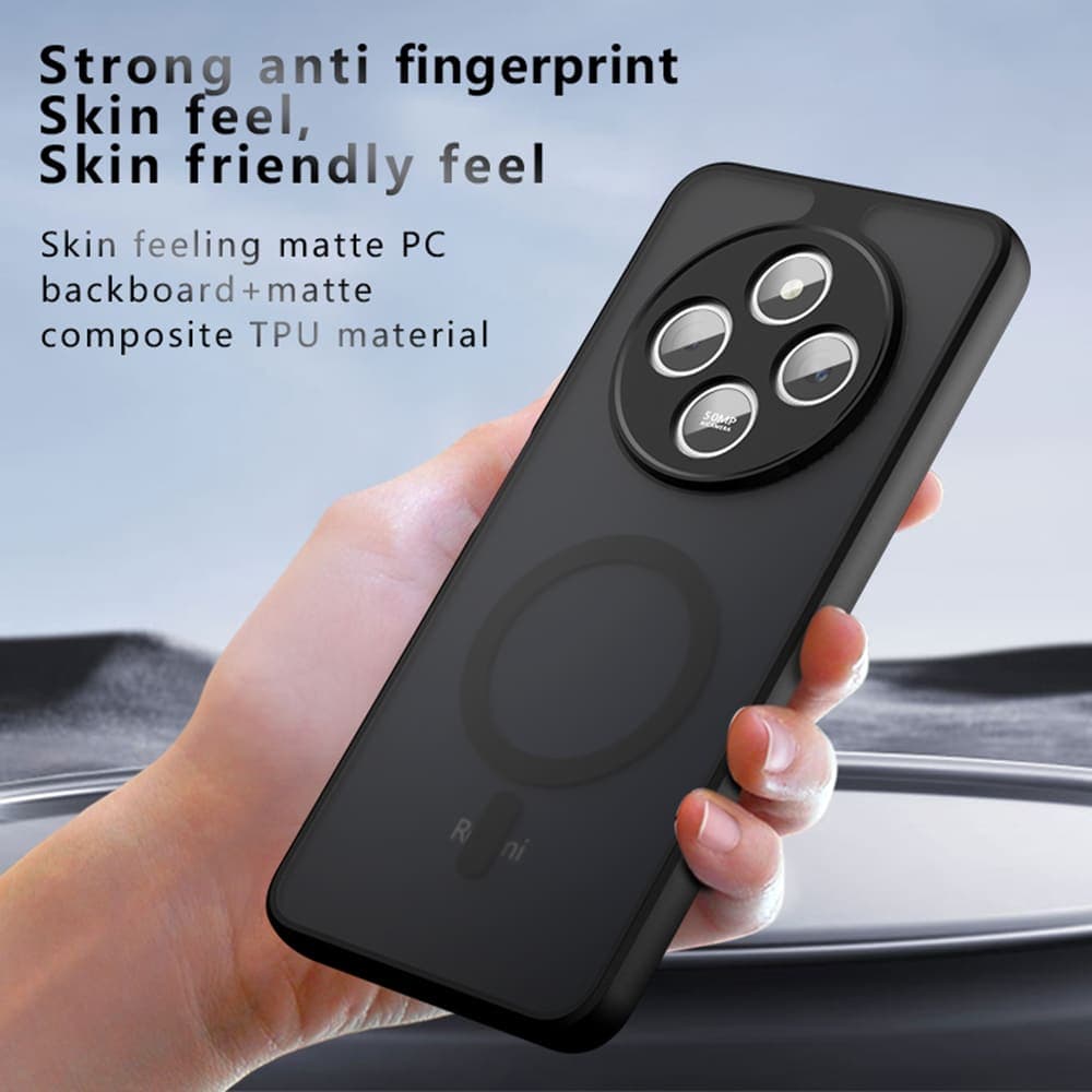 Techsuit PureFrost - θήκη για Xiaomi Redmi 14C - Μαύρο 4