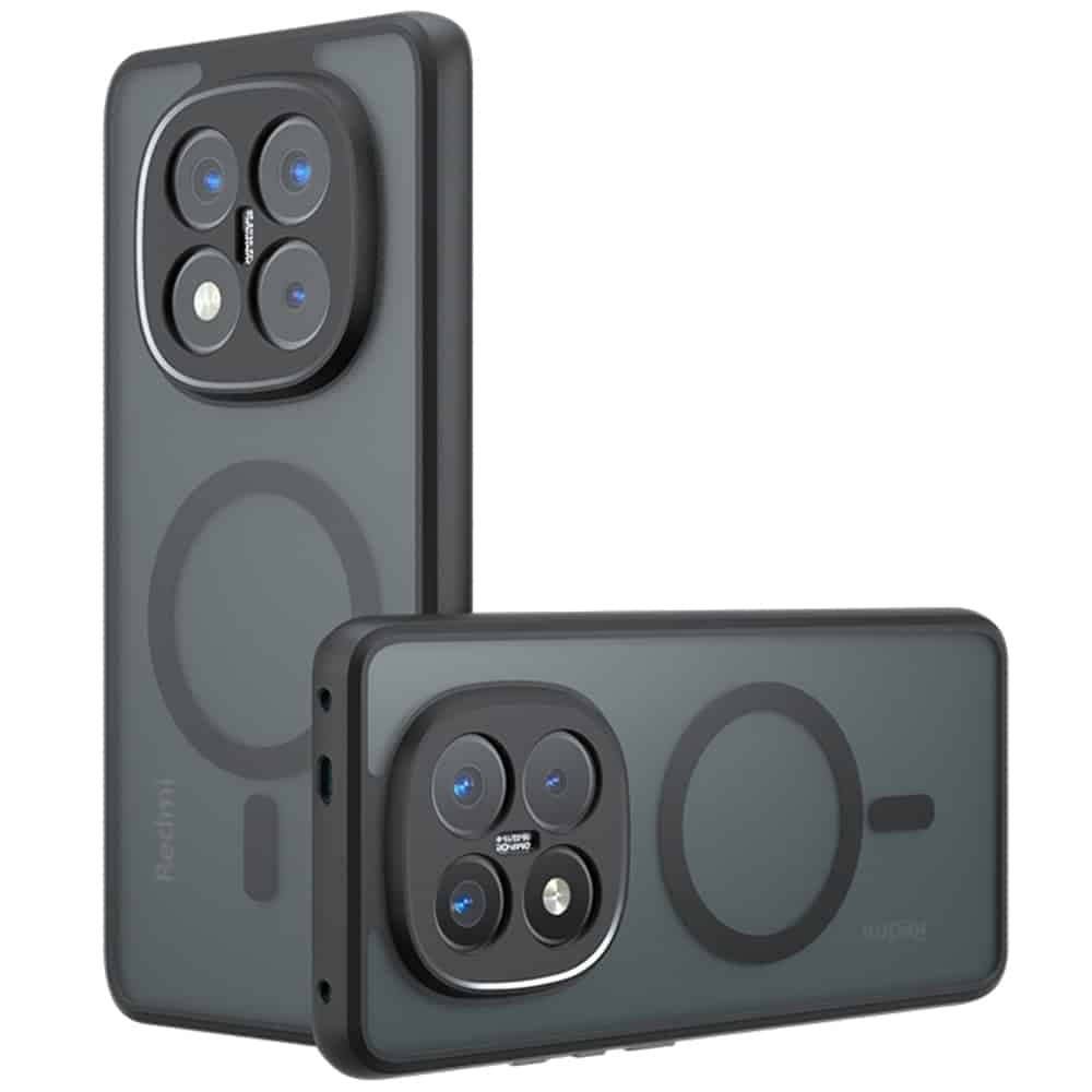 Techsuit PureFrost MagSafe - θήκη για Xiaomi Redmi Note 14 Pro 5G - Μαύρο
