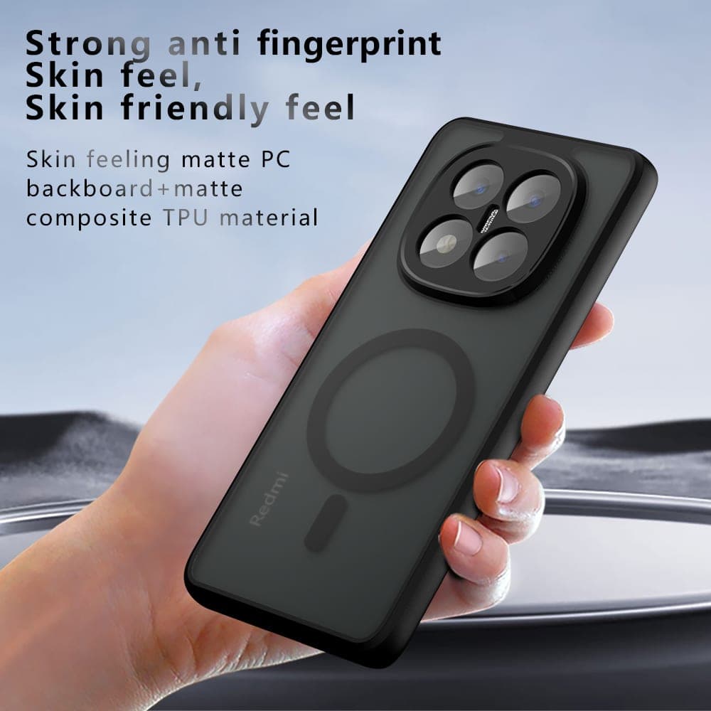 Techsuit PureFrost - θήκη για Xiaomi Redmi Note 14 Pro+ 5G - Μαύρο 4