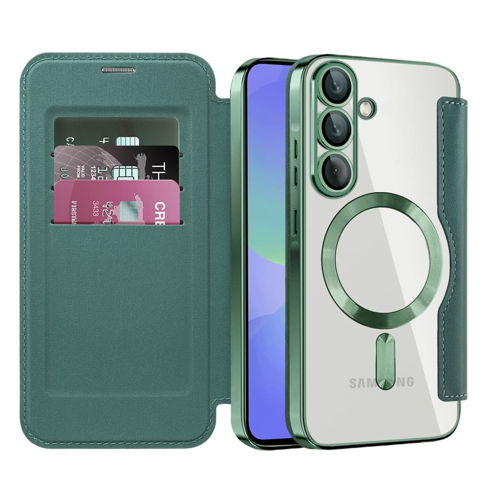 Techsuit SmartMag - θήκη για Samsung Galaxy A36 - Πράσινο