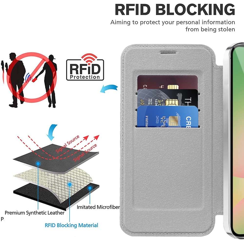 Techsuit SmartMag - θήκη για Samsung Galaxy A26 - Γκρι 4