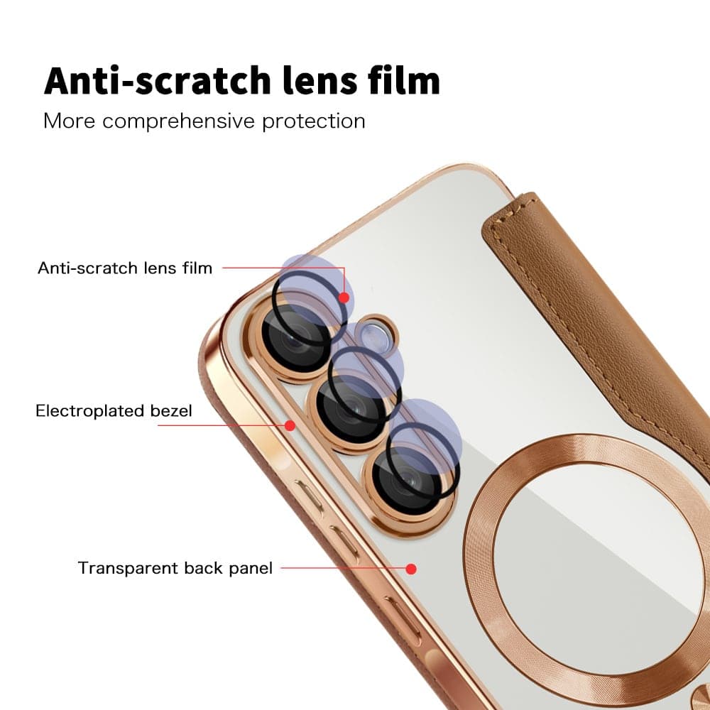 Techsuit SmartMag - θήκη για Samsung Galaxy A26 - Καφέ 4