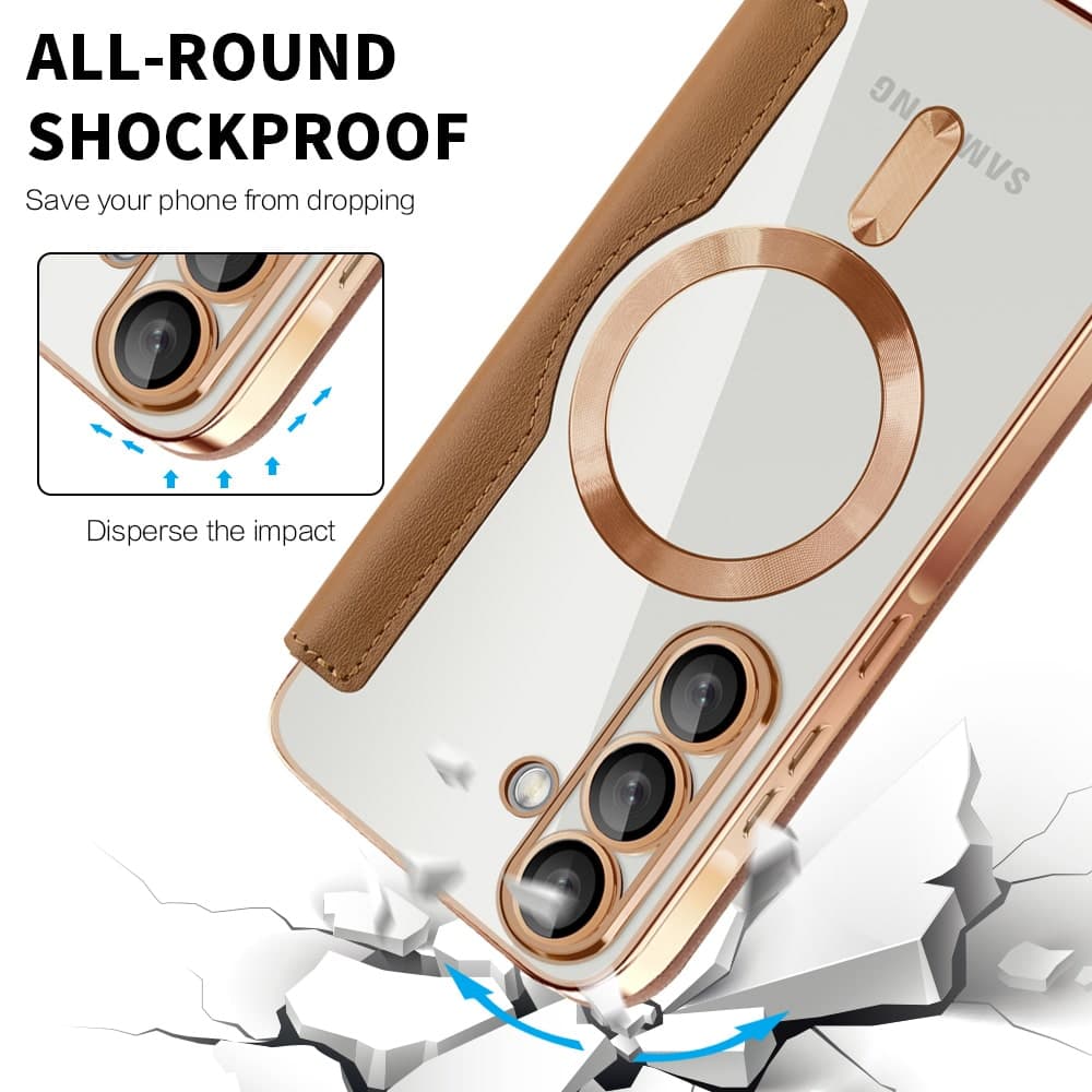 Techsuit SmartMag - θήκη για Samsung Galaxy A26 - Καφέ 3