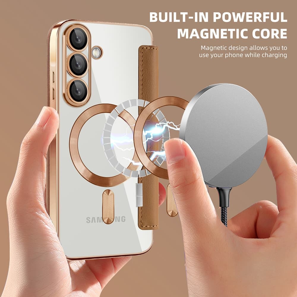 Techsuit SmartMag - θήκη για Samsung Galaxy A26 - Καφέ 6
