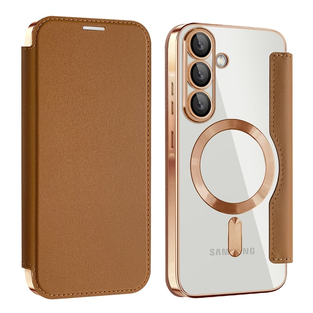 Techsuit SmartMag - θήκη για Samsung Galaxy A26 - Καφέ 2