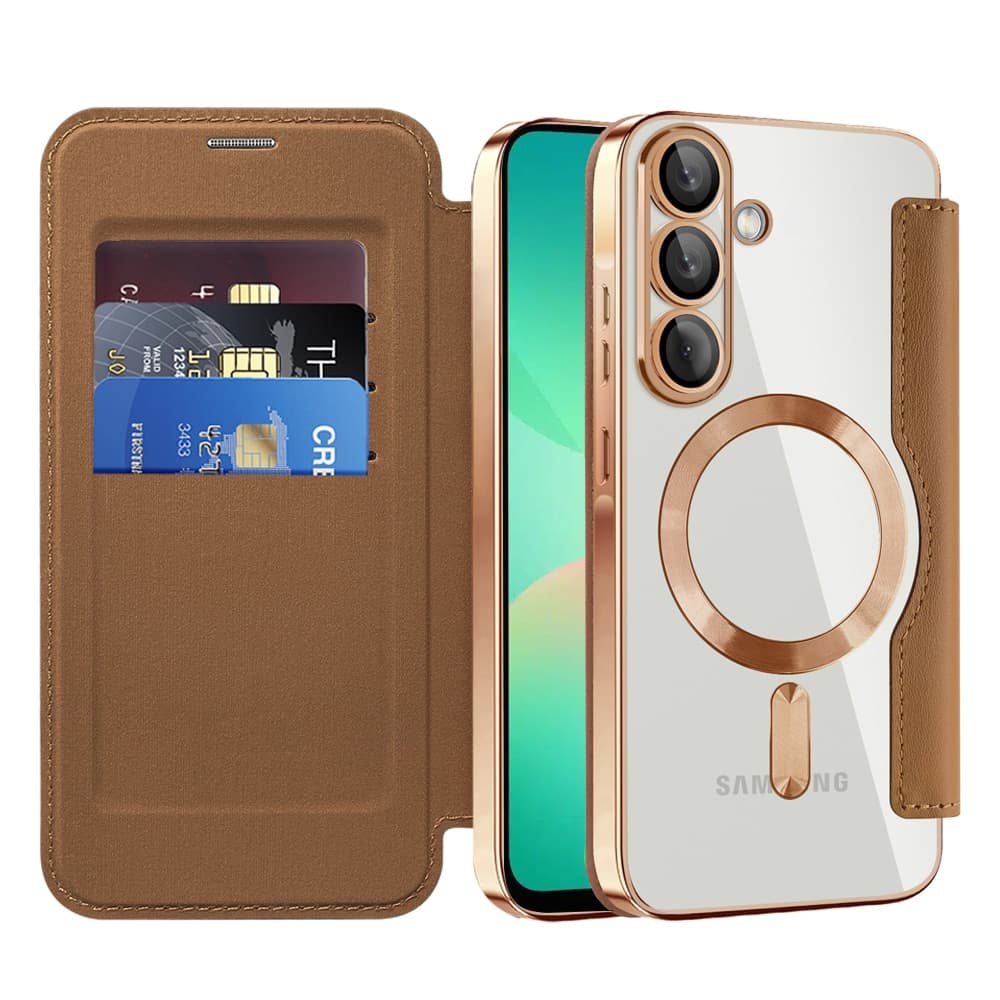 Techsuit SmartMag - θήκη για Samsung Galaxy A26 - Καφέ