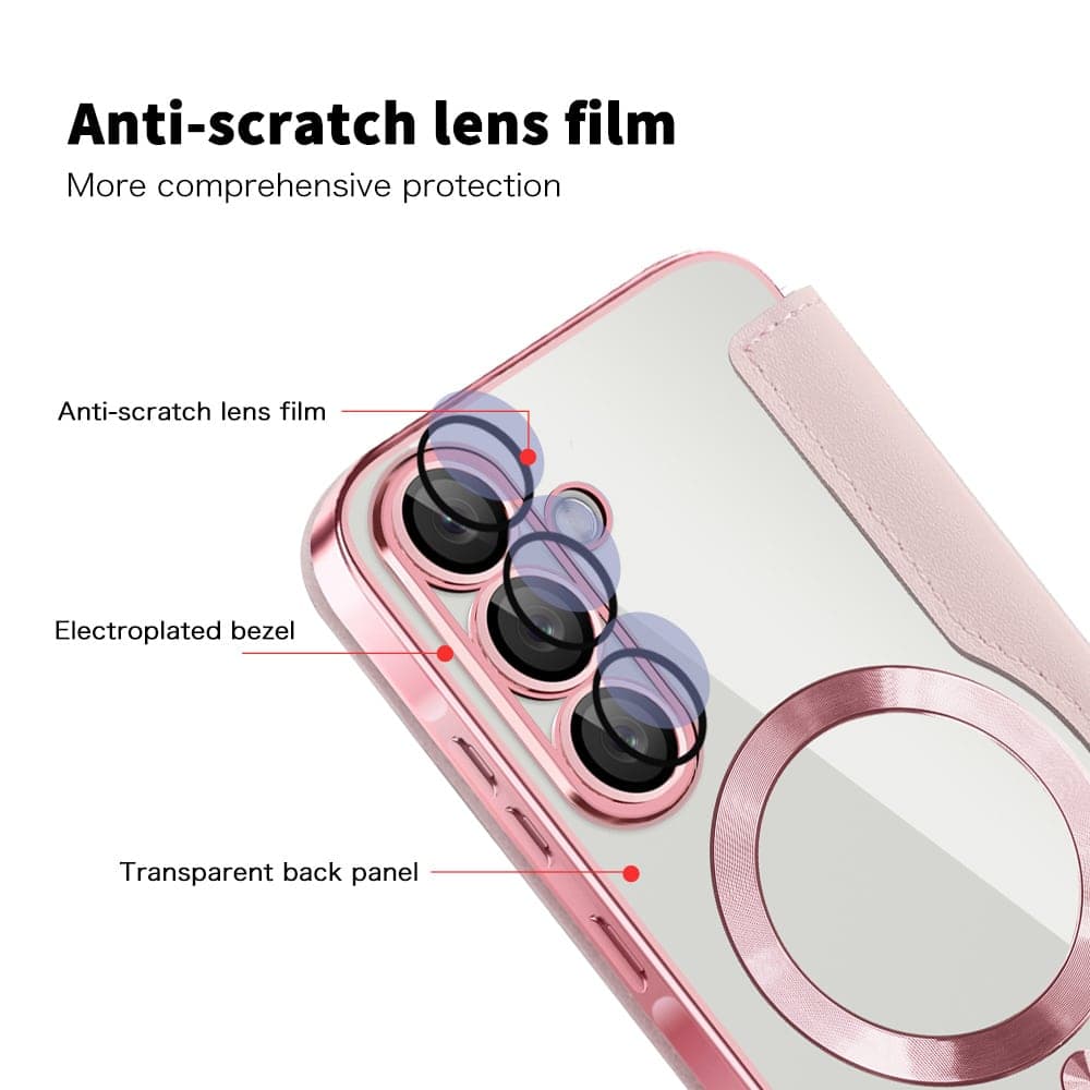 Techsuit SmartMag - θήκη για Samsung Galaxy A26 - Ροζ 4