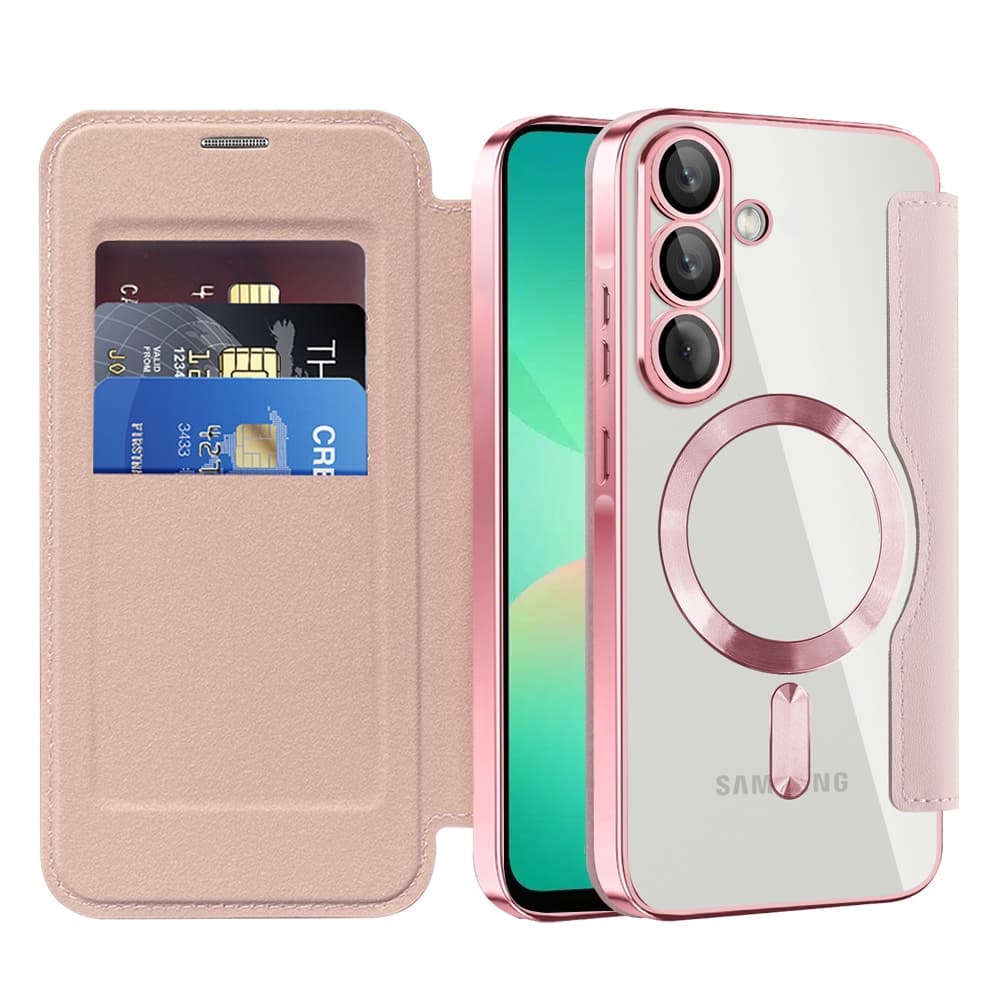 Techsuit SmartMag - θήκη για Samsung Galaxy A26 - Ροζ
