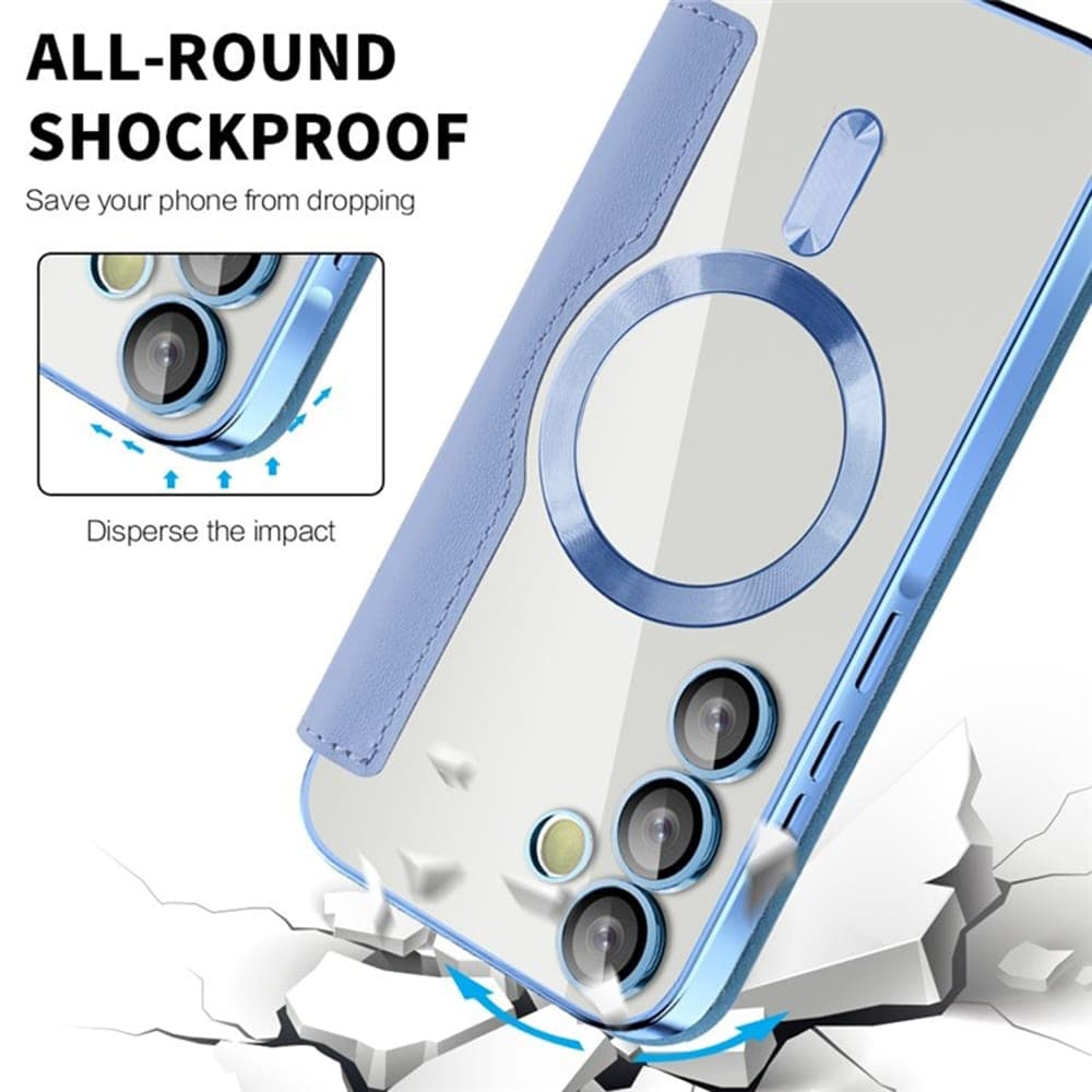 Techsuit SmartMag Book - θήκη για Samsung Galaxy A55 - Πολύχρωμο 4