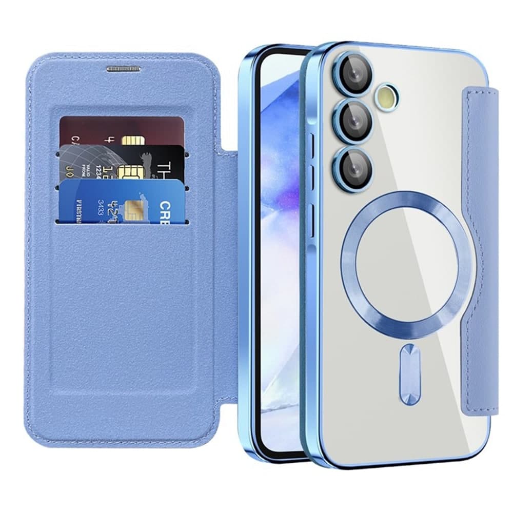 Techsuit SmartMag Book - θήκη για Samsung Galaxy A55 - Πολύχρωμο