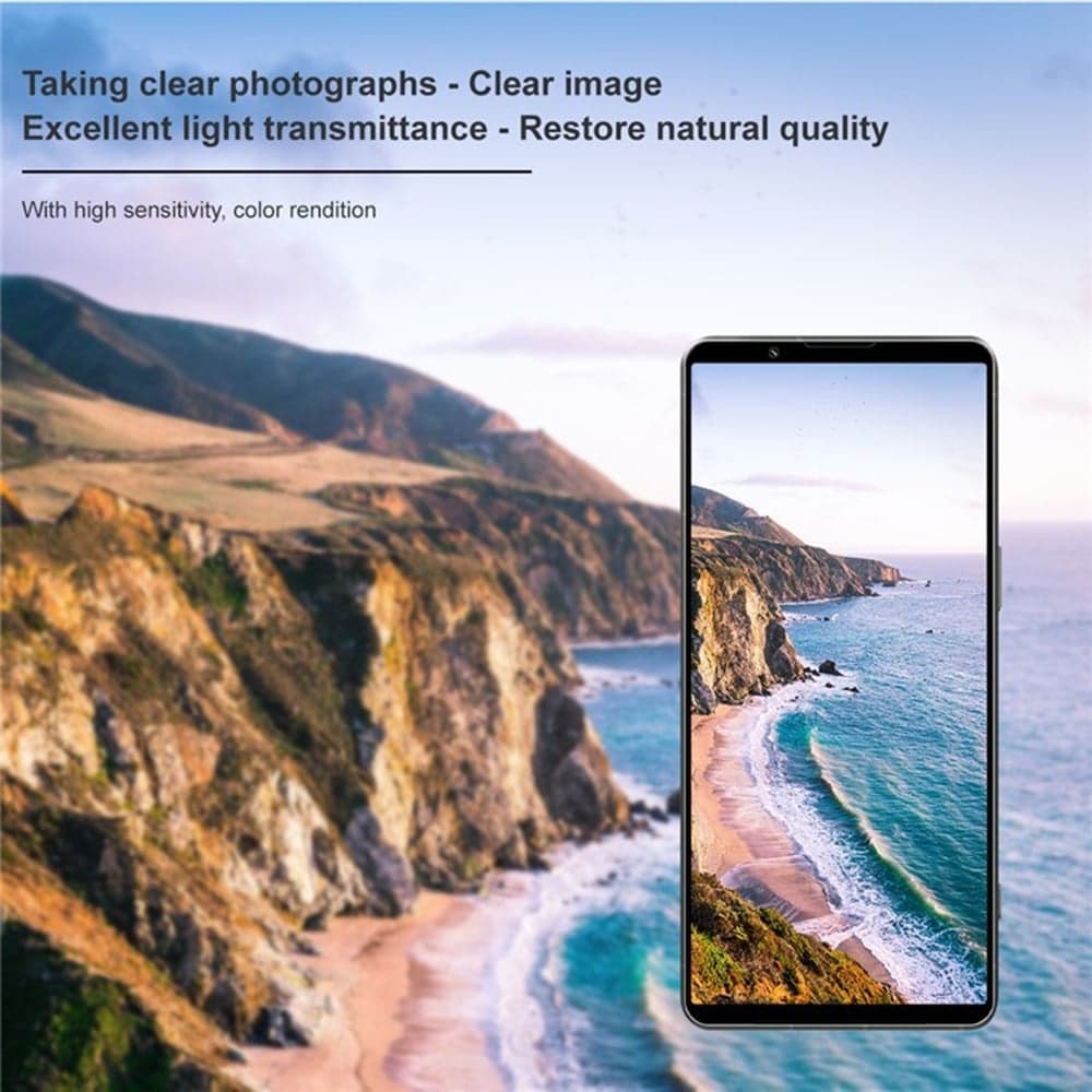 Techsuit - Γυαλί πλήρους κάμερας - Sony Xperia 1 VII - Μαύρο 3
