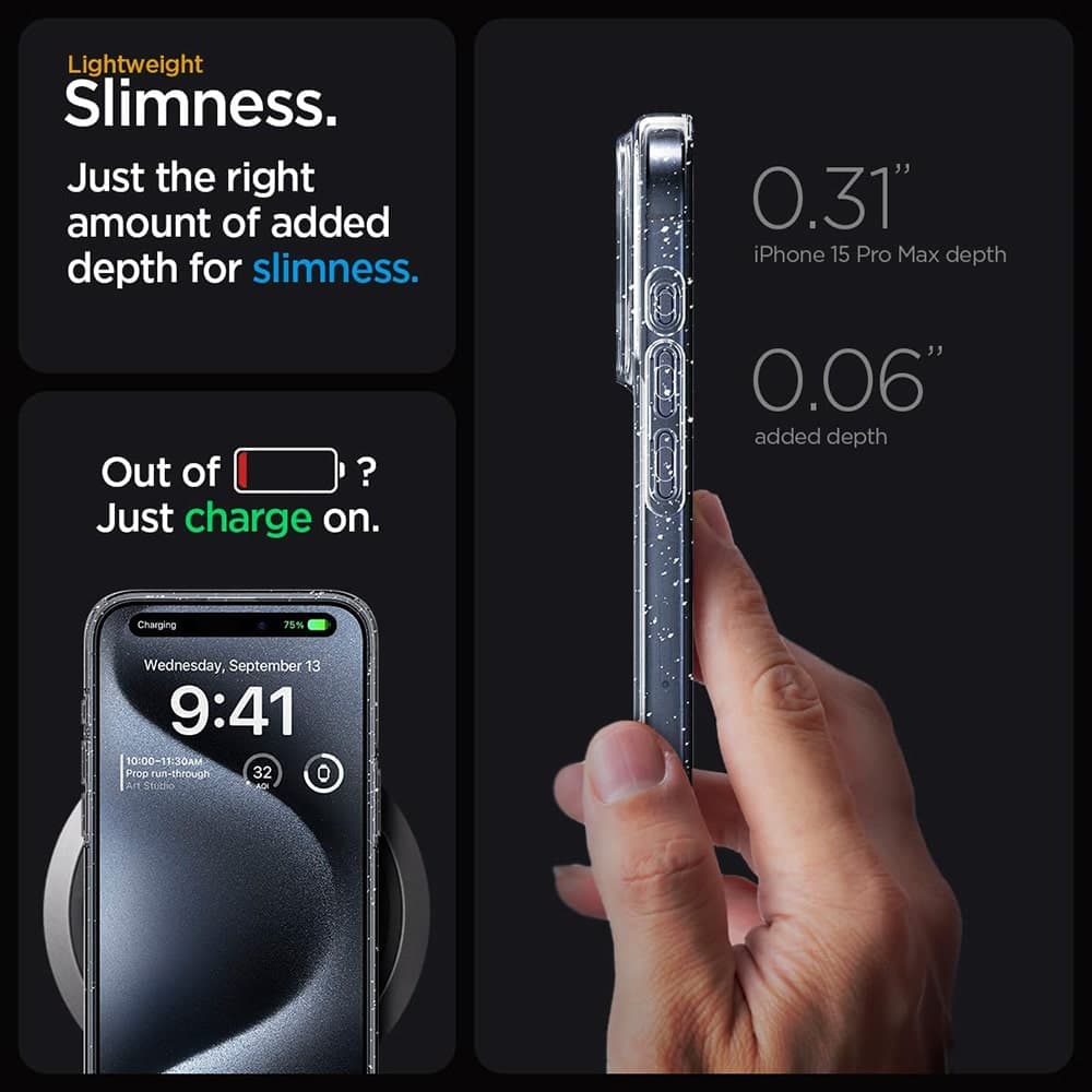 Techsuit SparkleSkin Series - θήκη για Motorola Edge 60 / - Διάφανο 4