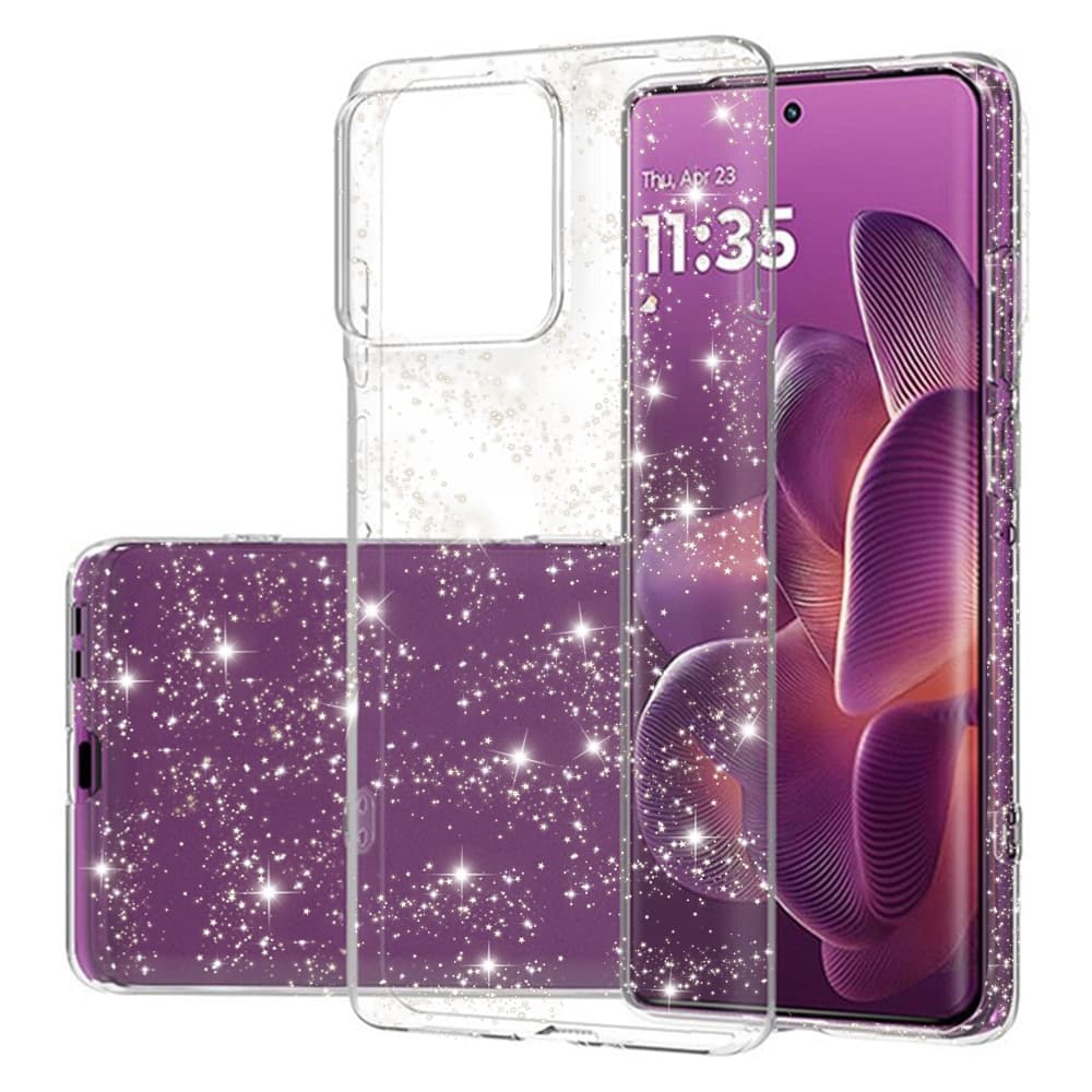 Techsuit SparkleSkin Series - θήκη για Motorola Edge 60 / - Διάφανο
