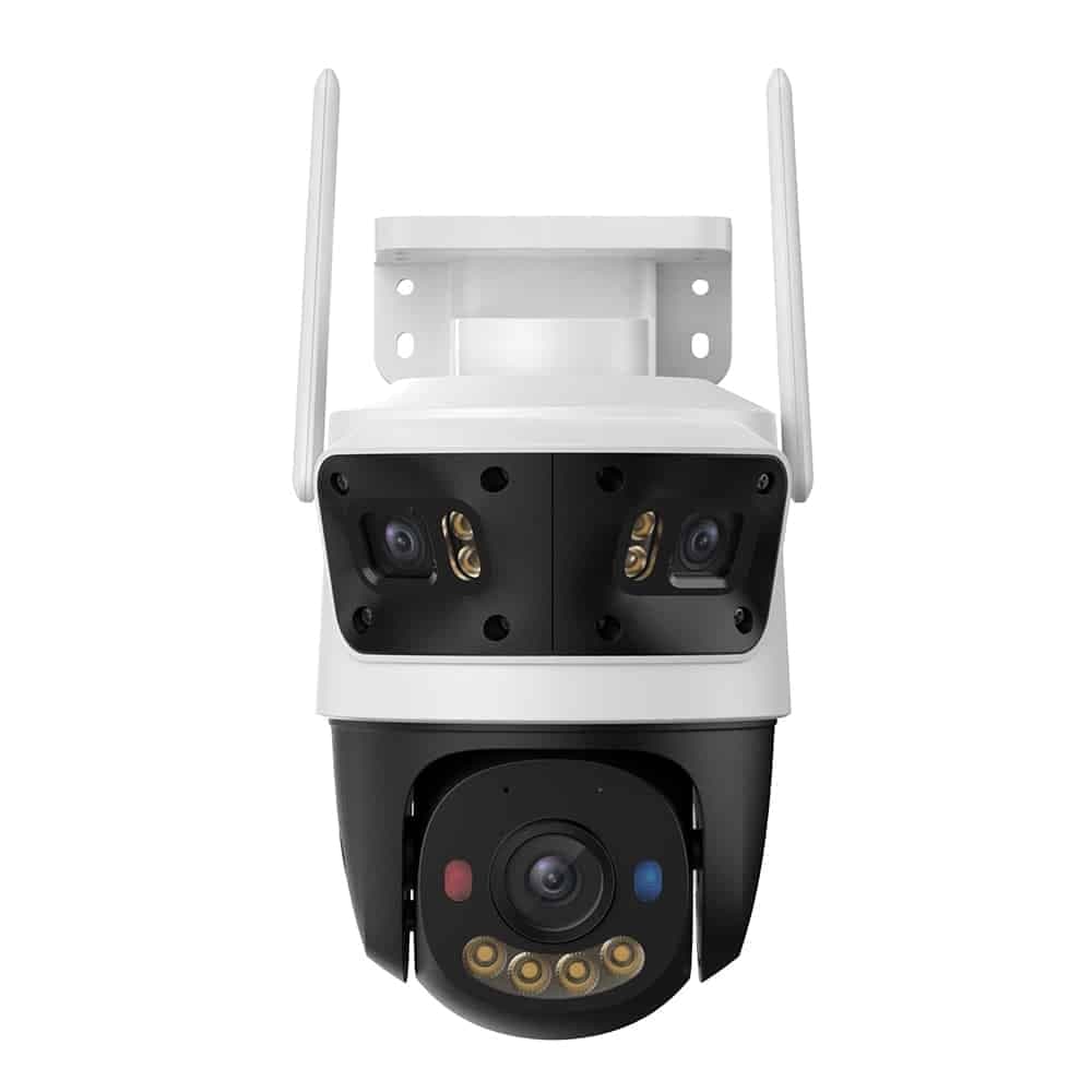 Imou - Outdoor Camera Cruiser Triple (ipc-S7up-11m0wed) - 3+3+5mp, Wi-Fi, 2xsd Card Slot, Pt, Night Vision, Aor Mode - White 2