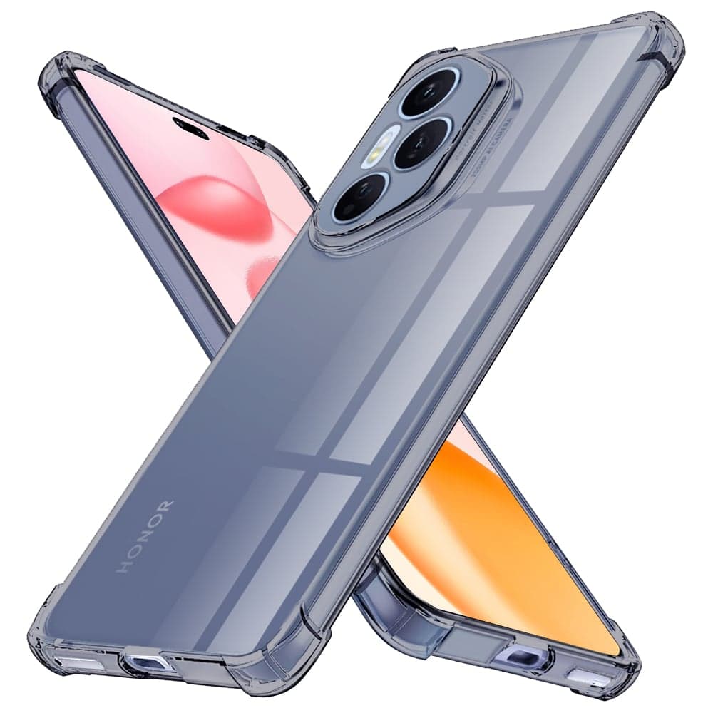 Techsuit Shockproof Clear Silicone - θήκη για Honor 400 Pro - Διάφανο