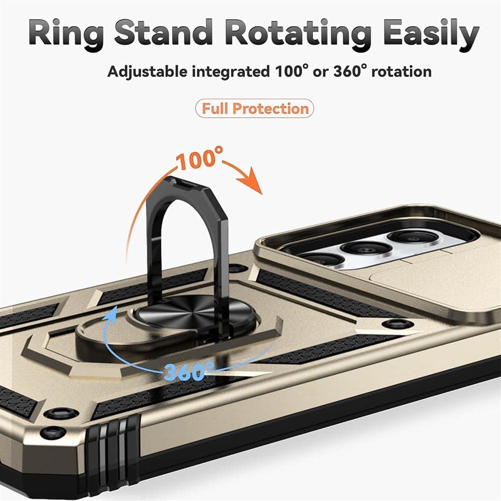 Techsuit CamShield Series - θήκη για Oppo Reno12 F 4G - Χρυσό 6