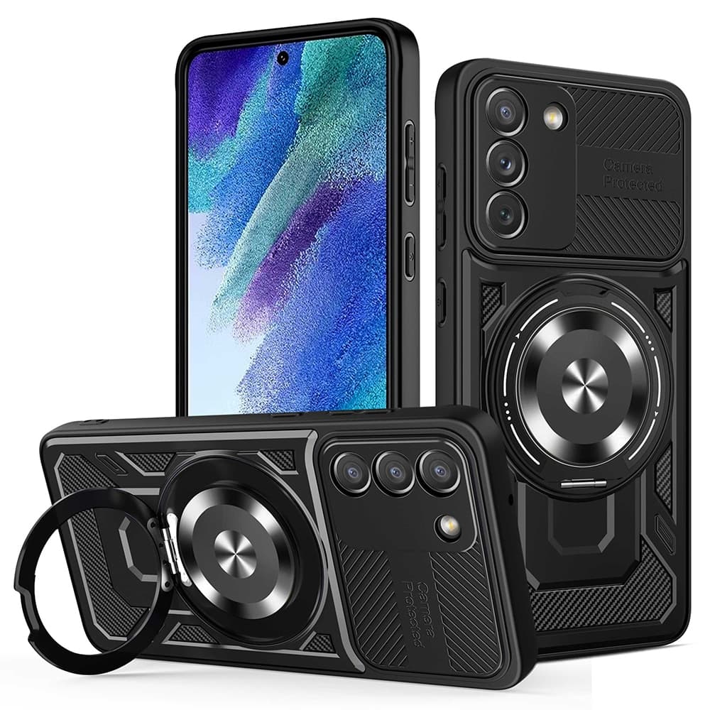 Techsuit RuggedCam - θήκη για Samsung Galaxy S21 FE 5G - Μαύρο