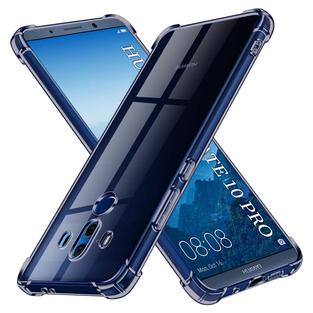 Techsuit Shockproof Clear Silicone - θήκη για Huawei Mate 10 Pro - Διάφανο