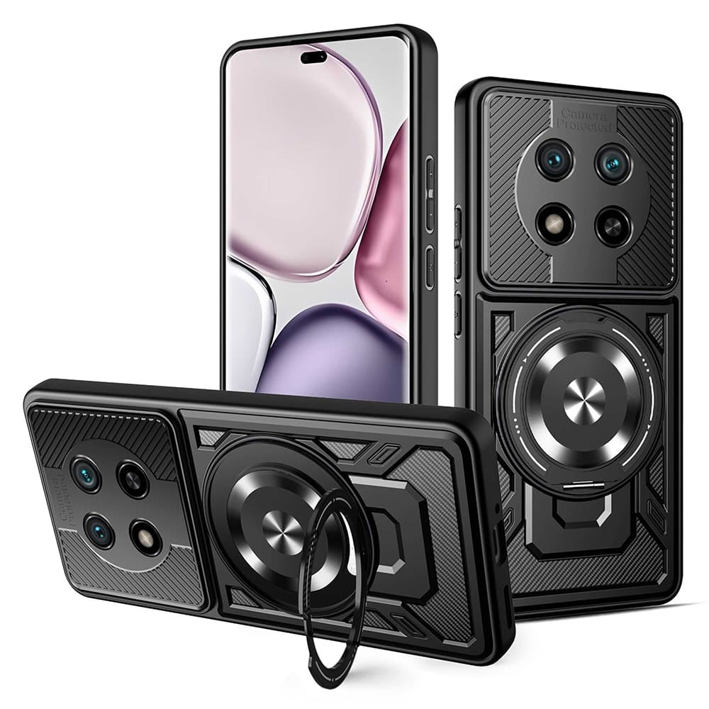 Techsuit RuggedCam - θήκη για Honor Magic7 Lite / X9c - Μαύρο