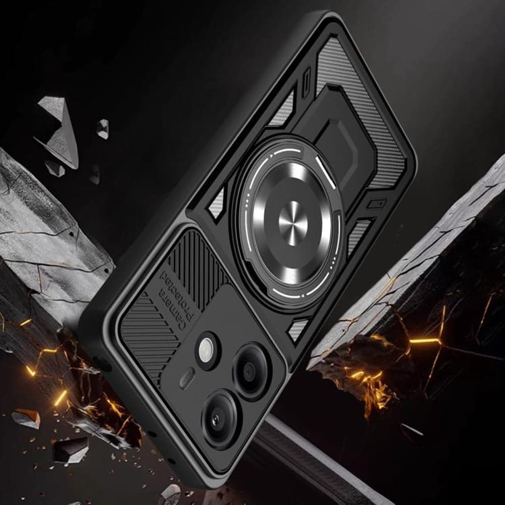 Techsuit RuggedCam - θήκη για Xiaomi Redmi Note 14 5G - Μαύρο 6
