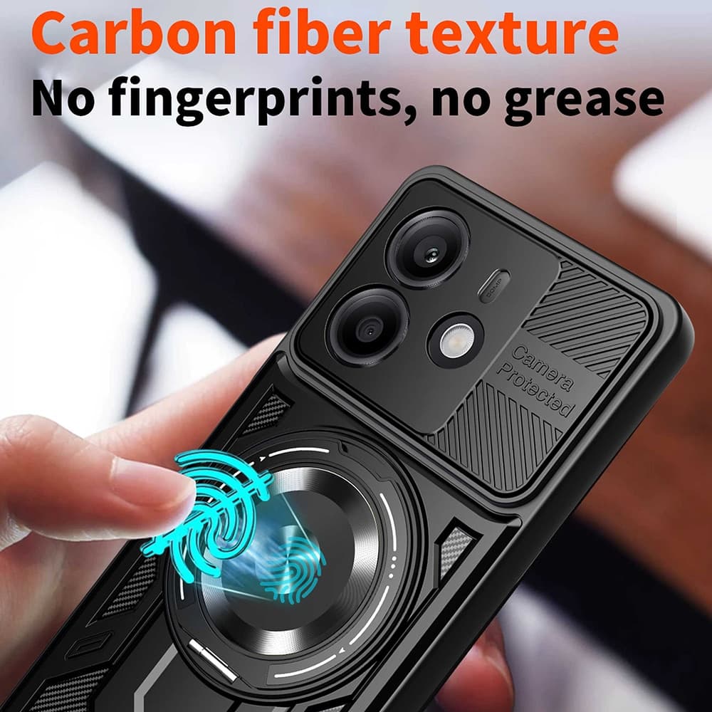 Techsuit RuggedCam - θήκη για Xiaomi Redmi Note 14 5G - Μαύρο 5
