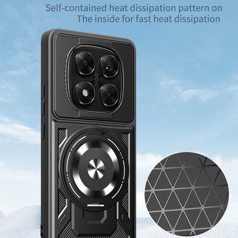 Techsuit RuggedCam - θήκη για Xiaomi Redmi Note 14 Pro / Pro+ 5G Poco X7 - Πολύχρωμο 4
