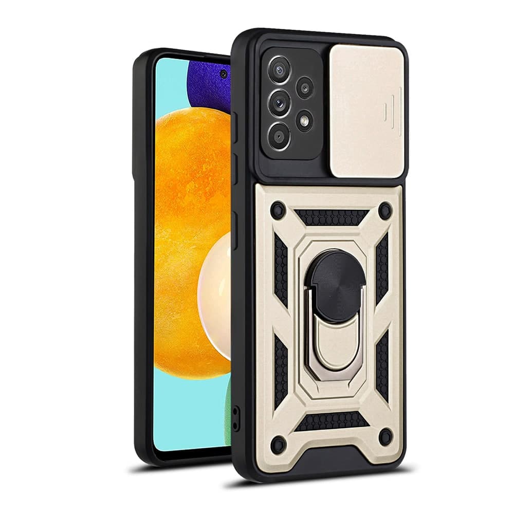Techsuit CamShield Series - θήκη για Samsung Galaxy A52 - Χρυσό