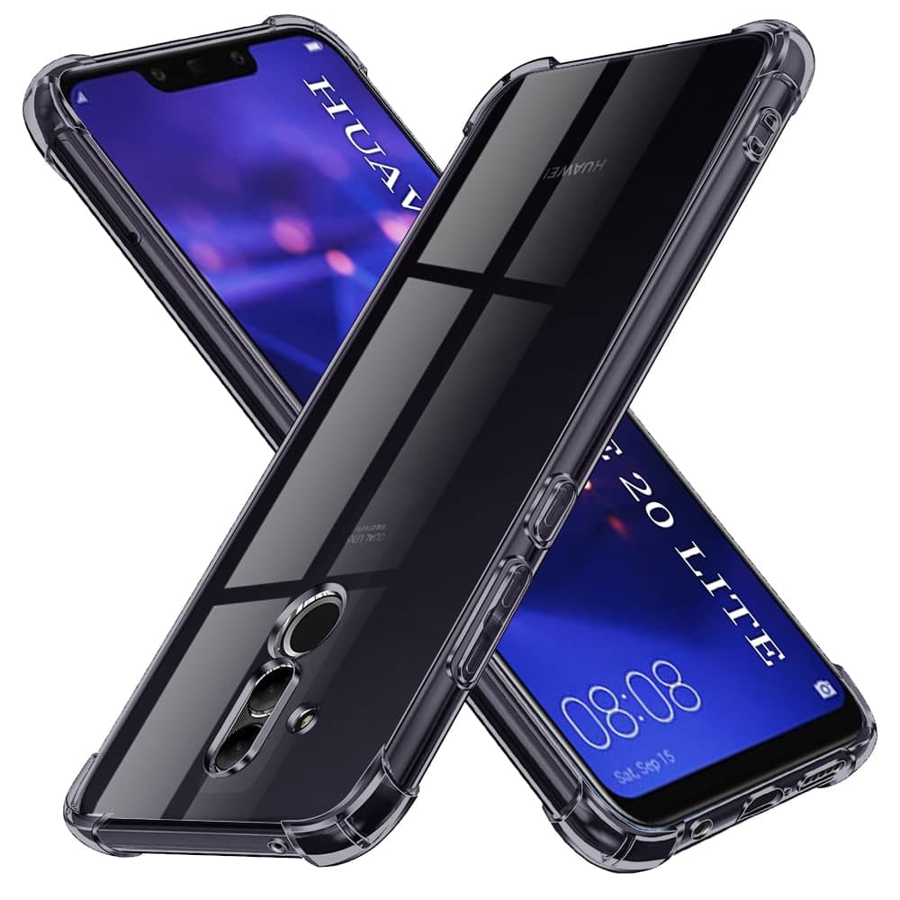 Techsuit Shockproof Clear Silicone - θήκη για Huawei Mate 20 lite - Διάφανο