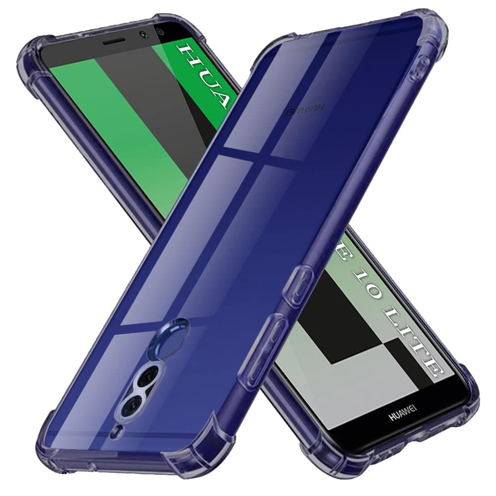 Techsuit Shockproof Clear Silicone - θήκη για Huawei Mate 10 Lite - Διάφανο